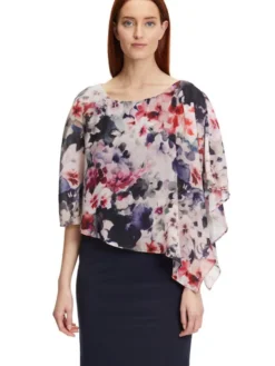 Vera Mont mekko 0219 4816 4887 Tummansininen / Rosa New