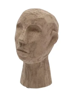 Villa Collection Talvik veistos 30 cm sementti ruskeanharmaa Clearance
