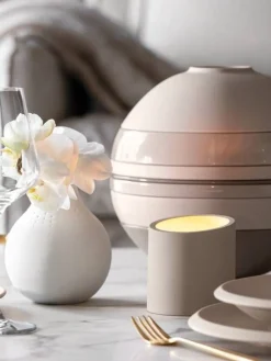 Villeroy&Boch NewMoon Home tuoksukynttilä 8,5x8,5x9 cm 0,25l beige Energy Clearance