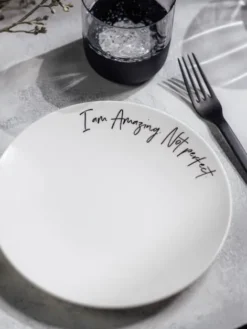 Discount Villeroy&Boch Statement lautanen Ø21 cm I Am Amazing. Not pe