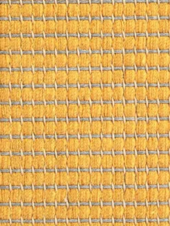 Clearance VM-Carpet Lyyra 71 keltainen,  Ø 133  cm, kantti 41