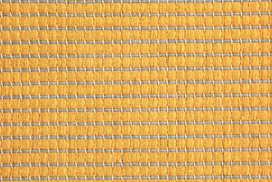 Sale VM-Carpet Lyyra 71 keltainen, Ø 200 cm, kantti 41