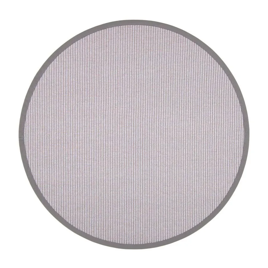 Online VM-Carpet Lyyra 66 vaaleanharmaa Ø 240 cm, kantti 29