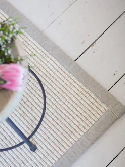 Clearance VM-Carpet Tunturi,  , 71 valkoinen, 80*300 cm, kantti 009 B