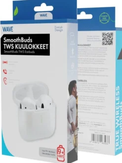 Hot Wave nappikuulokkeet SmoothBuds TWS Bluetooth valkoinen