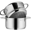 Discount WMF Mini kattila 1,5 L höyrytyskorilla ja kannella